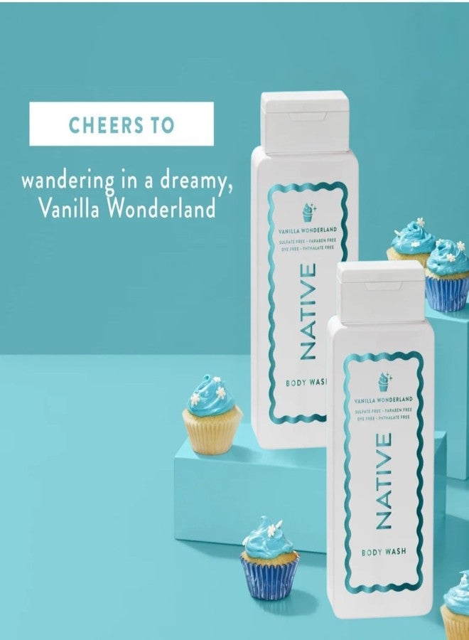 نيتيف غسول الجسم ناتيف فانيلا وندرلاند، إصدار محدود للعطلات، خالٍ من الكبريتات والبارابين، 18 أونصة سائلة، مجموعة من قطعتين - Image 5